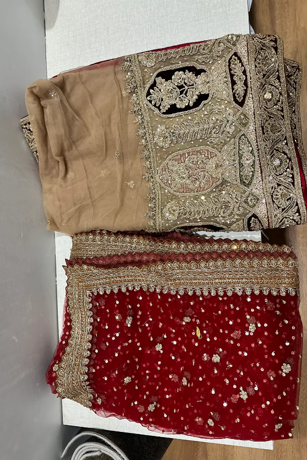 Aashni & Co. beige bridal lehenga - Image 3