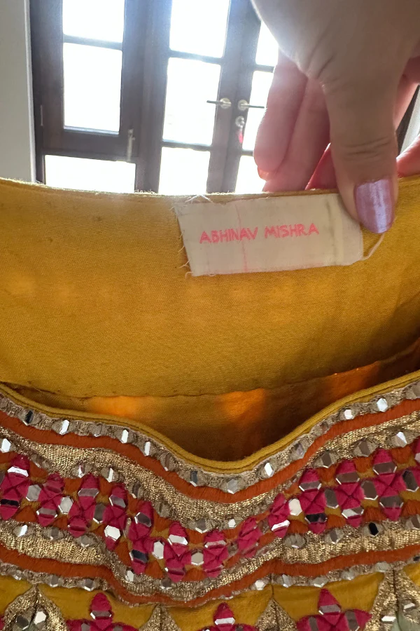 Abhinav Mishra Lehenga Set - Image 4