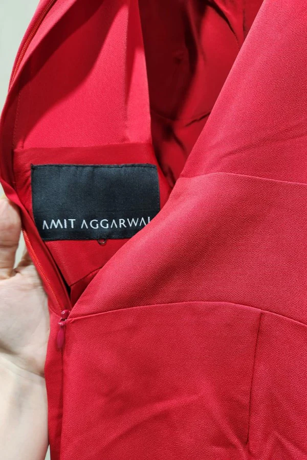 AMIT AGGARWAL COCKTAIL GOWN - Image 4