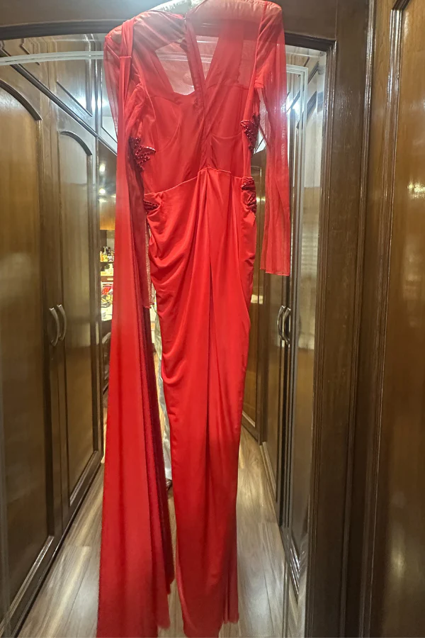 Amit Aggarwal Saree Gown - Image 2