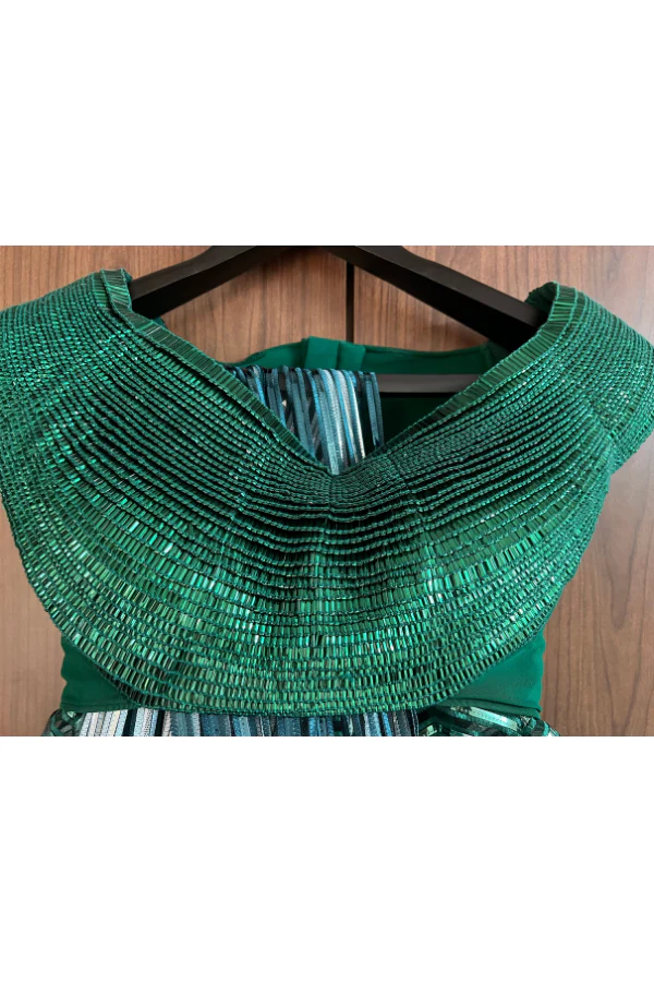 Amit aggarwal green lehenga set - Image 5