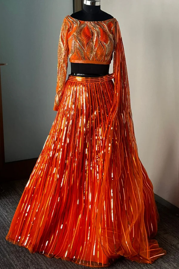 Amit Aggarwal Lehenga Set - Image 3
