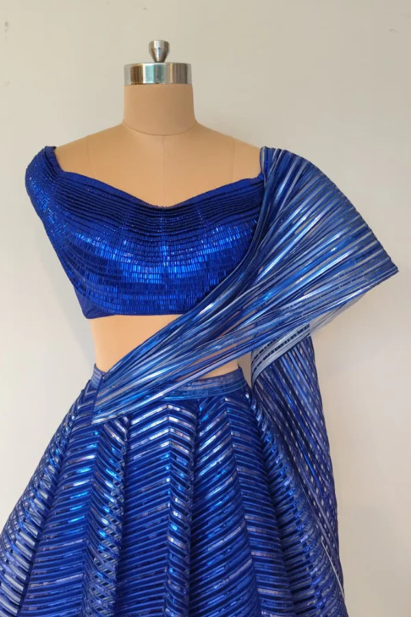 Amit Aggarwal Lehenga Set - Image 3