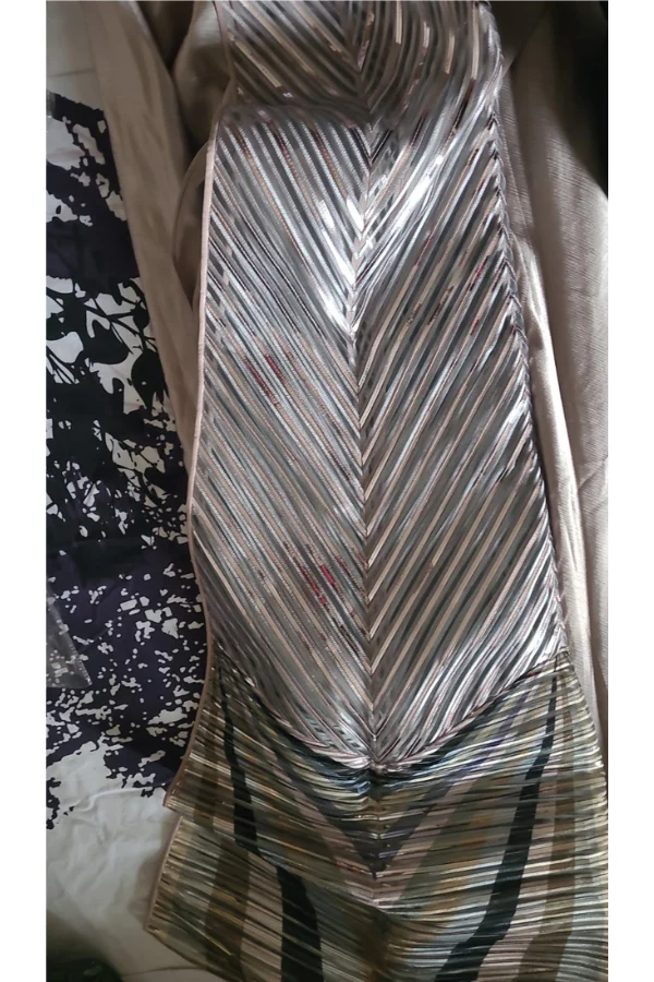 AMIT AGGARWAL METALLIC SAREE - Image 6