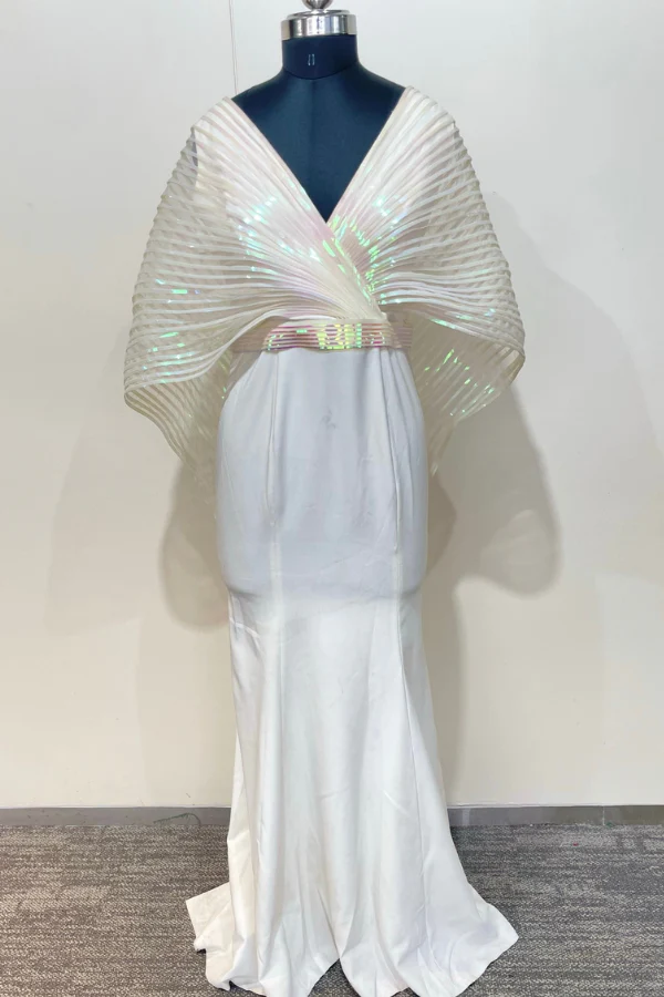 Amit Aggarwal metallic winged dress - Image 5