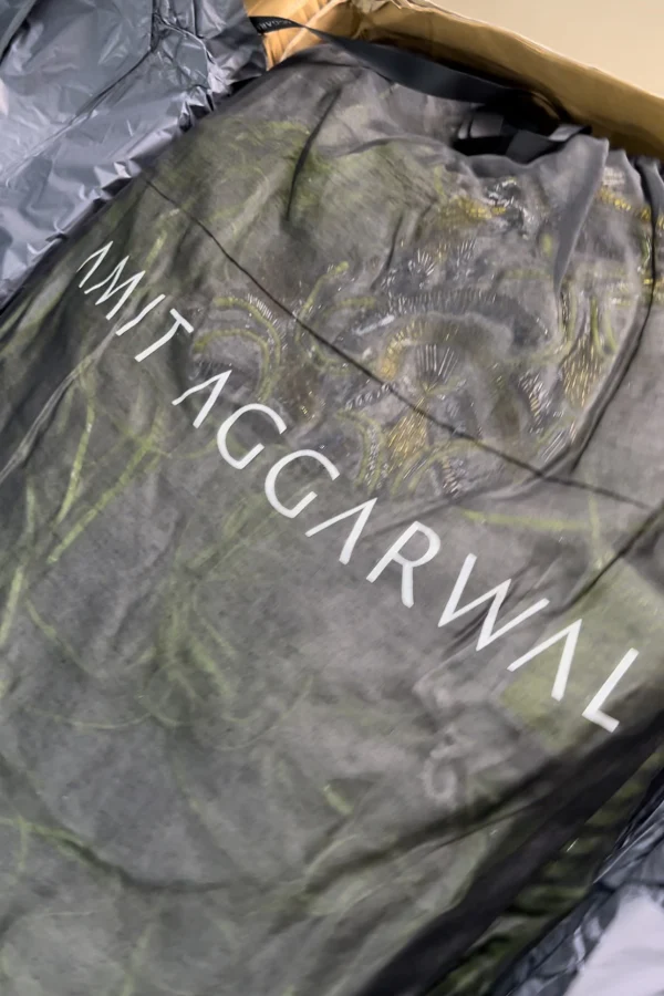 Amit Aggarwal Neon Lehenga - Image 5