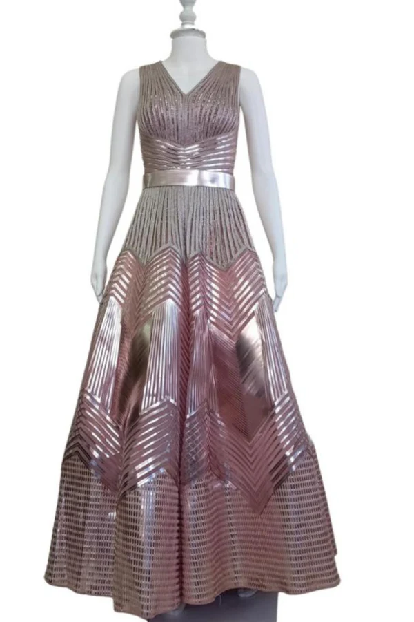 AMIT AGGARWAL STRUCTURED GOWN