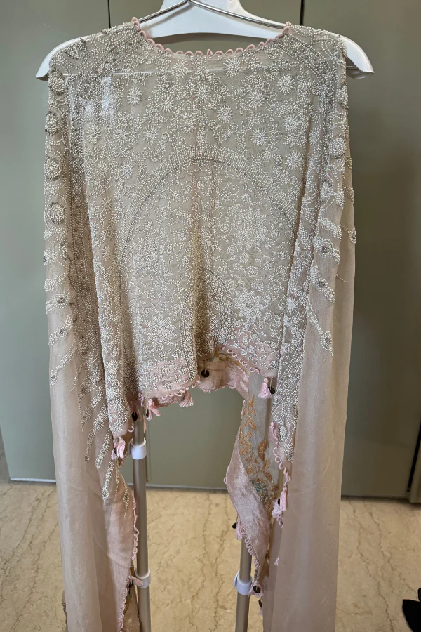 Anamika Khanna 3 piece cape lehenga set - Image 4