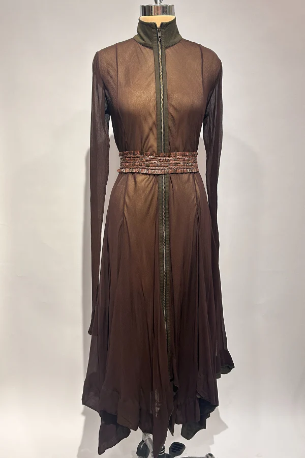 Anamika Khanna Brown Kurta