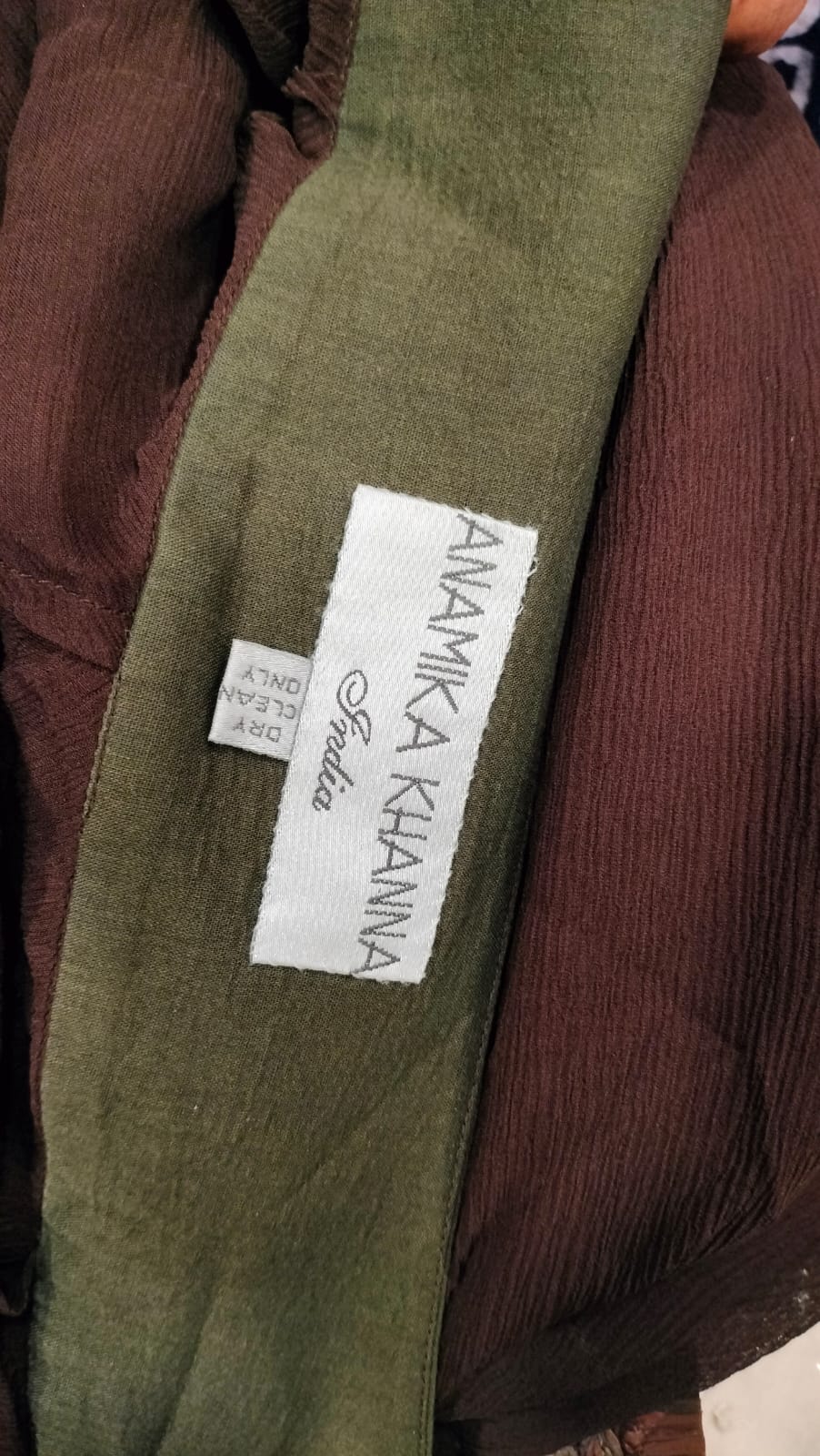 Anamika Khanna Brown Kurta - Image 6