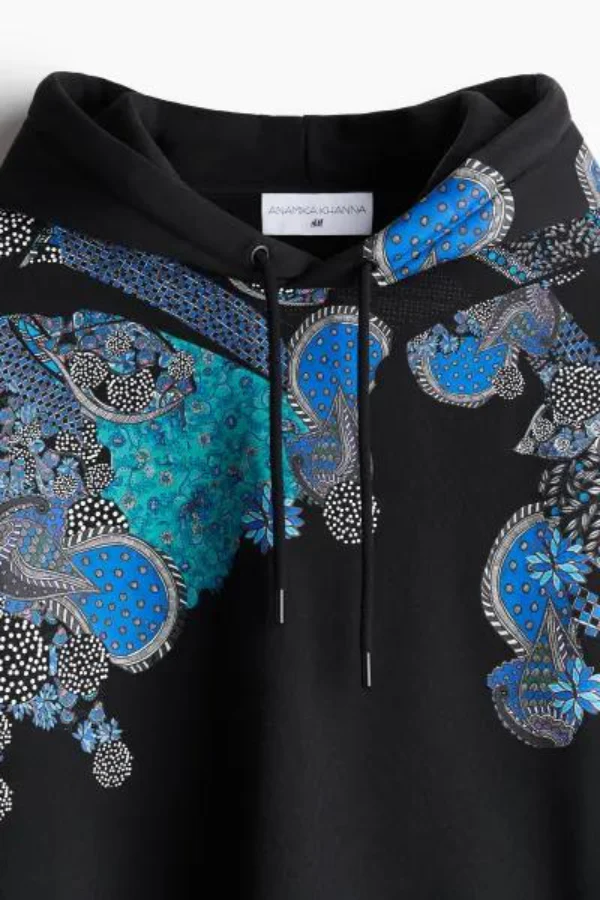 Anamika Khanna H&M Abstract-print cotton hoodie - Image 2