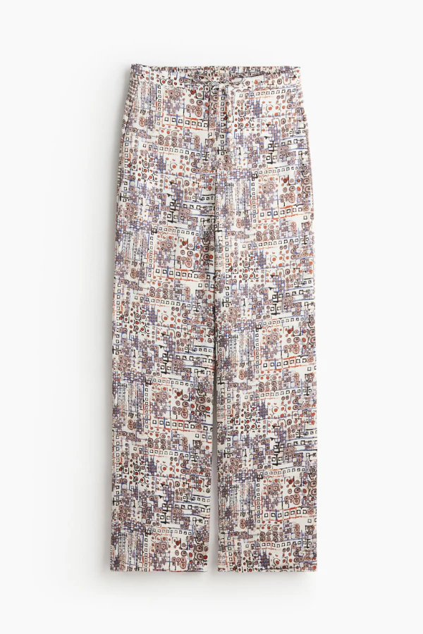 Anamika Khanna H&M Graphic-print silk pyjama set - Image 3
