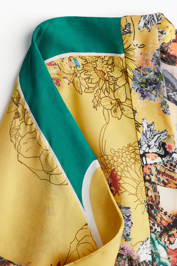 Anamika Khanna H&M yellow kaftan dress - Image 5
