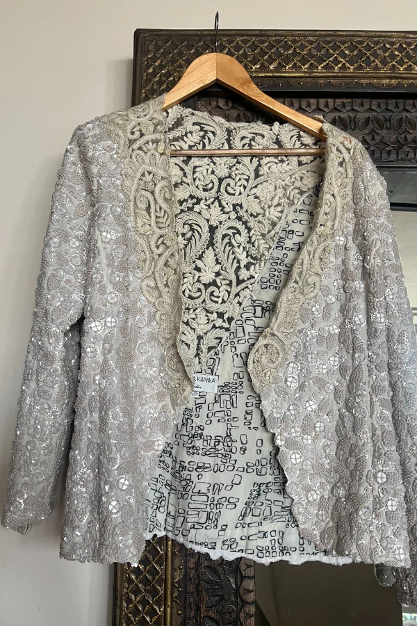 Anamika Khanna Jacket and Dhoti Set - Image 4