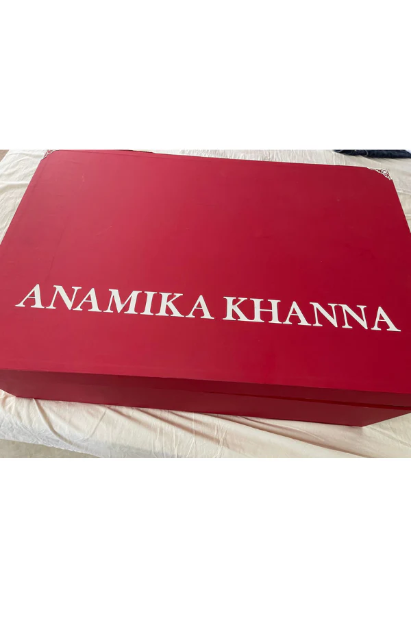Anamika Khanna Pink embroidered lehenga - Image 7