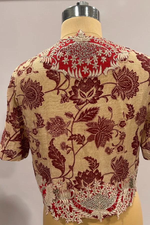 Anamika Khanna Printed Top - Image 2