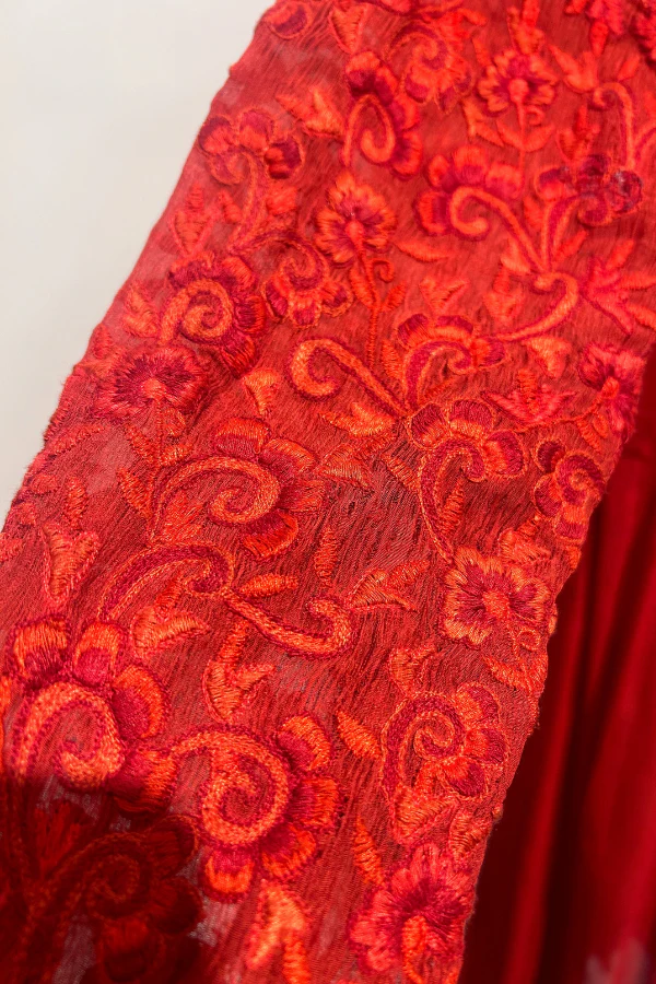 Anamika Khanna Red Anarkali - Image 5