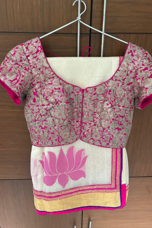 Anamika Khanna Saree Set - Image 2