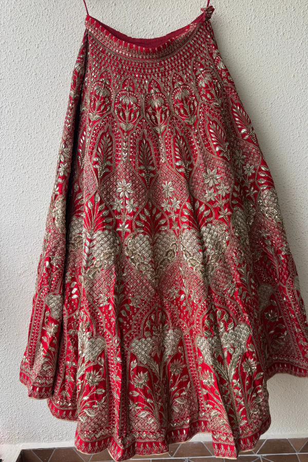 Anita Dongre Bridal Lehenga Set - Image 3