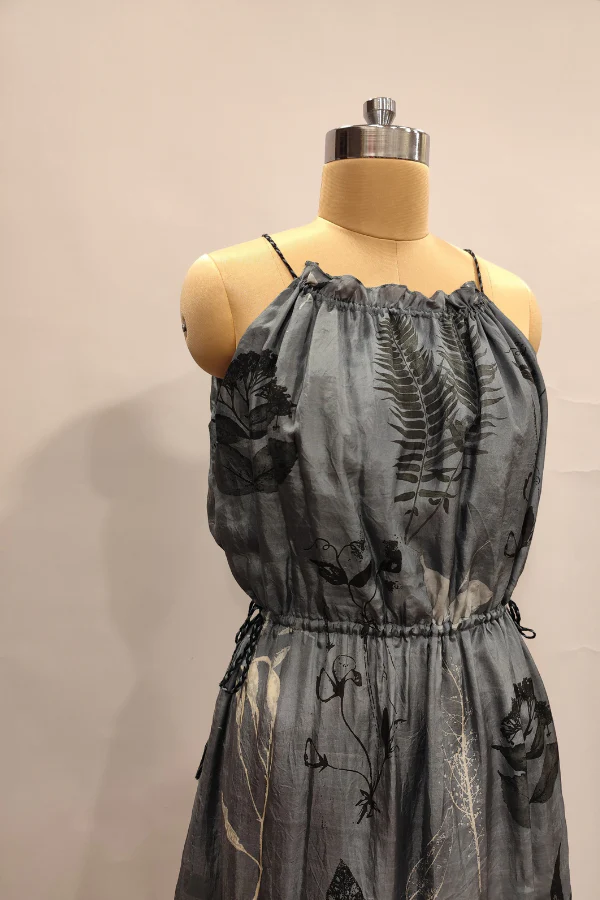 Grassroot By Anita Dongre Grey Dress - Image 2