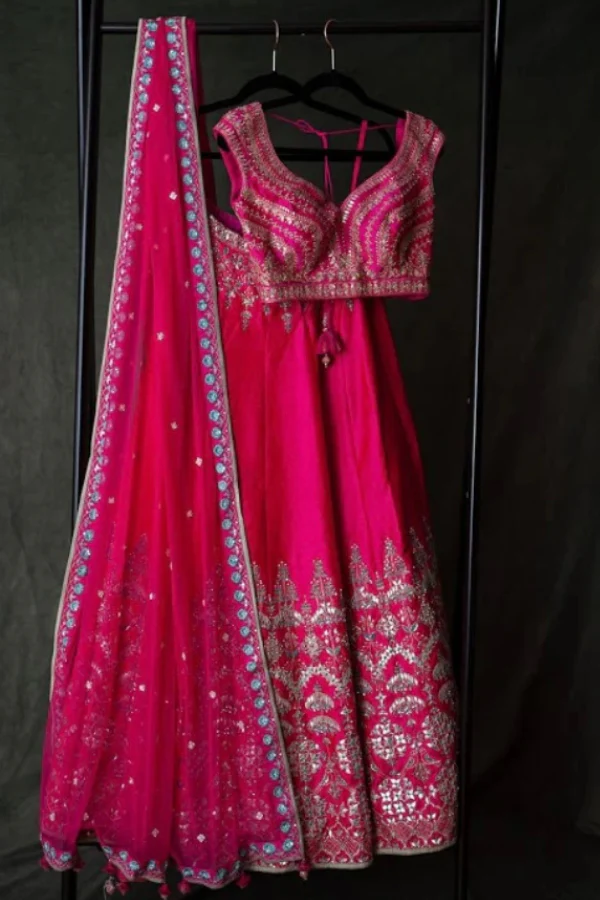 Anita Dongre Pink Lehenga Set