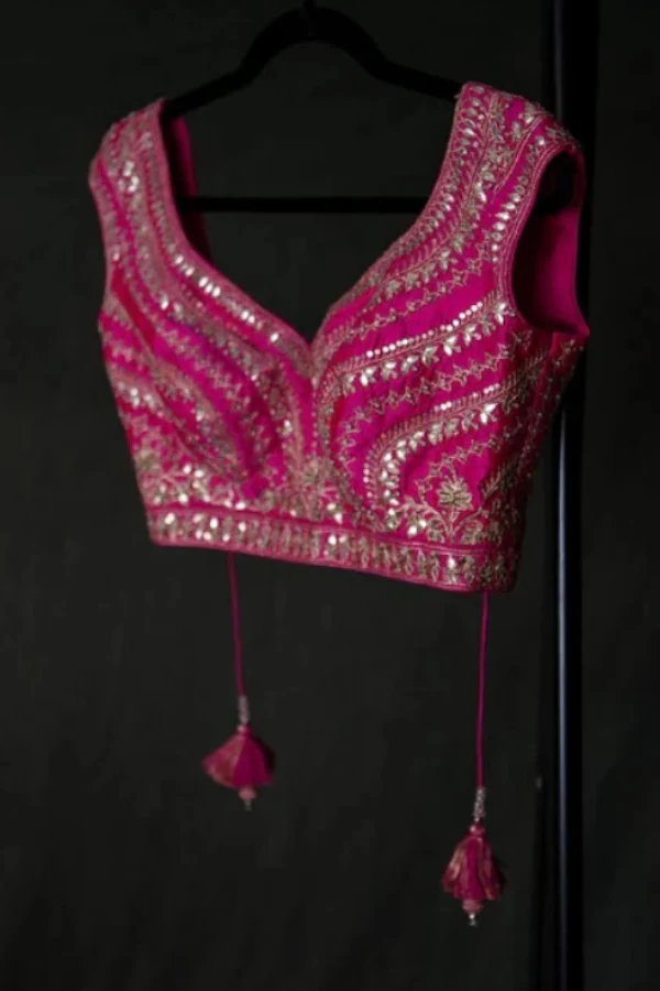 Anita Dongre Pink Lehenga Set - Image 3