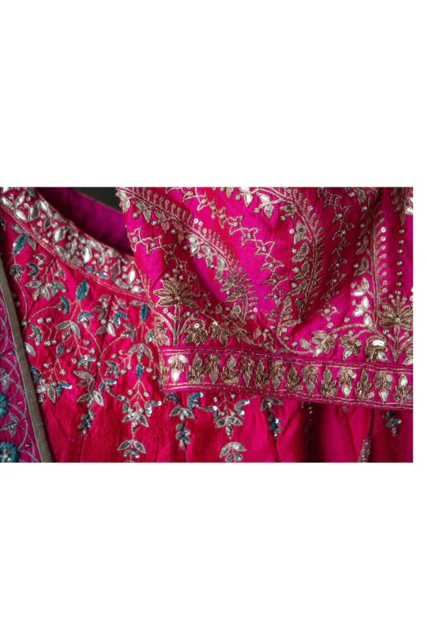 Anita Dongre Pink Lehenga Set - Image 4