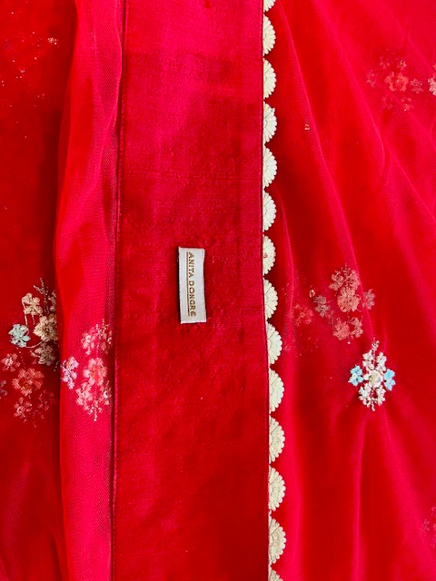 Anita Dongre Red Lehenga Set - Image 10