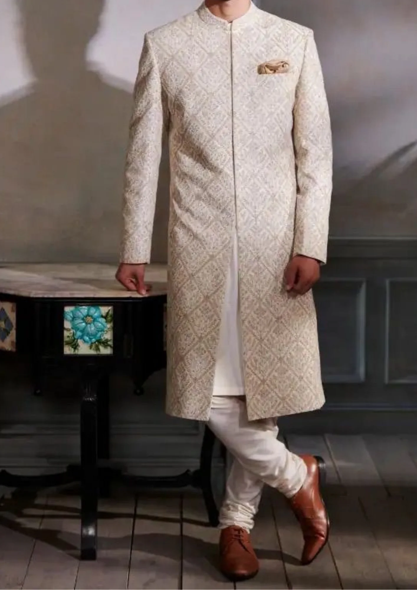Anita Dongre Sherwani Set - Image 2