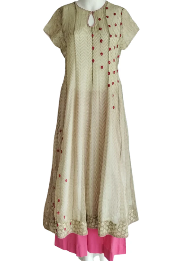 Anju Modi Anarkali Set - Image 2