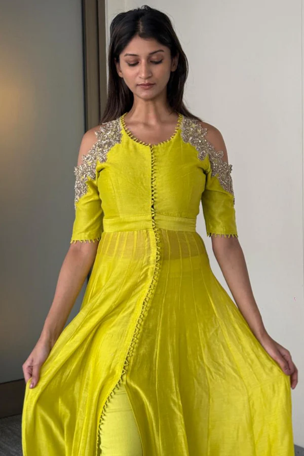Anushree Reddy Embellished Anarkali - Image 7
