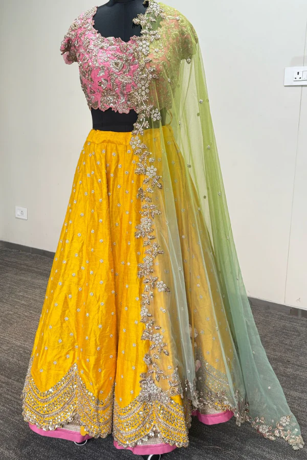Anushree Reddy Embroidered Lehenga Set - Image 2