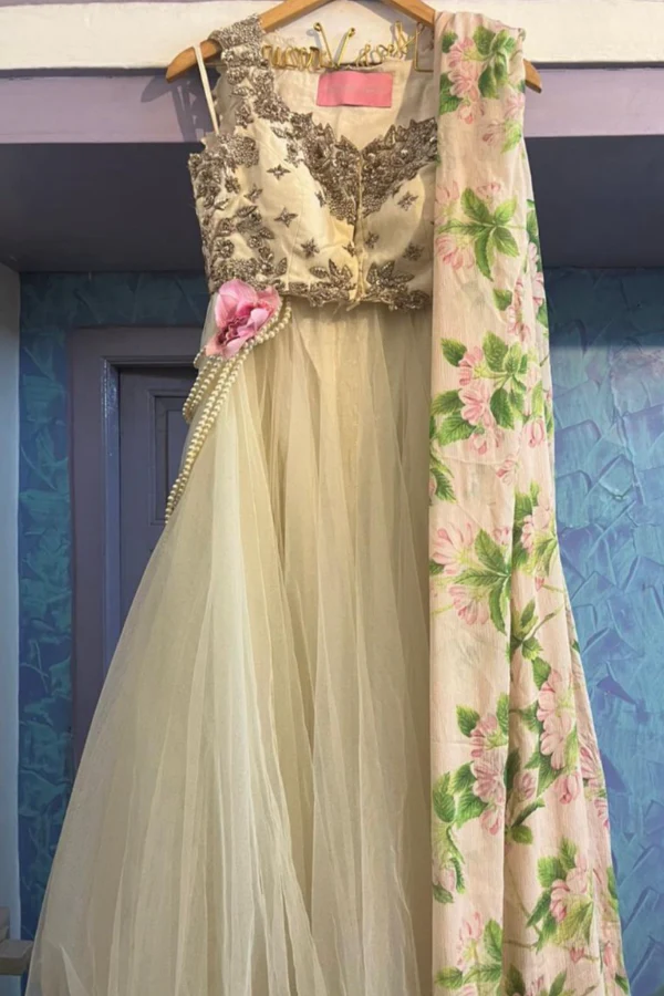 Anushree Reddy floral lehenga