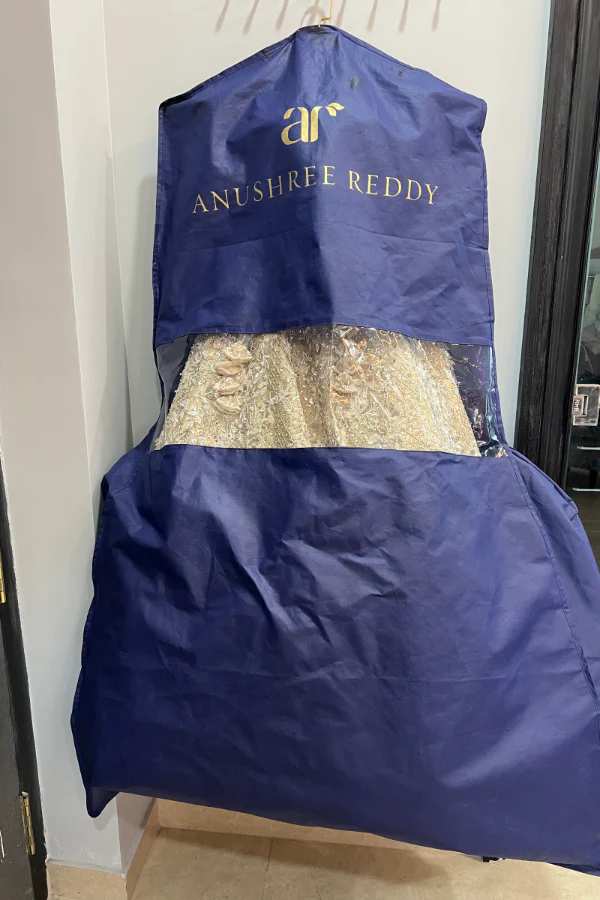 Anushree Reddy Ivory embellished lehenga - Image 8