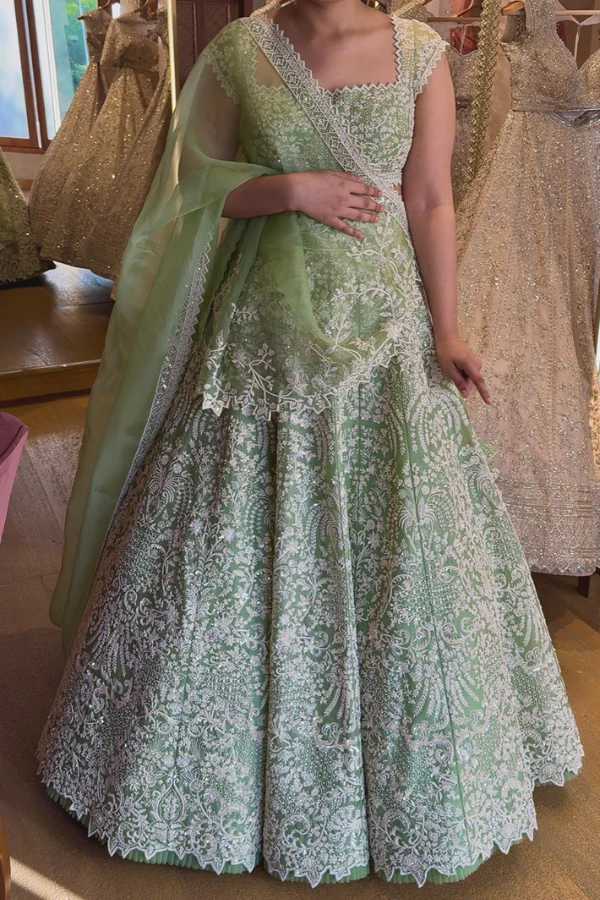 Anushree Reddy Malka Lehenga Set - Image 3