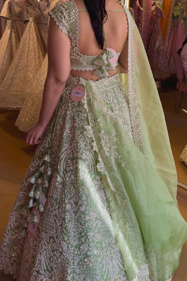 Anushree Reddy Malka Lehenga Set - Image 4