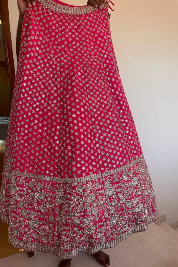 Anushree reddy pink lehenga - Image 3