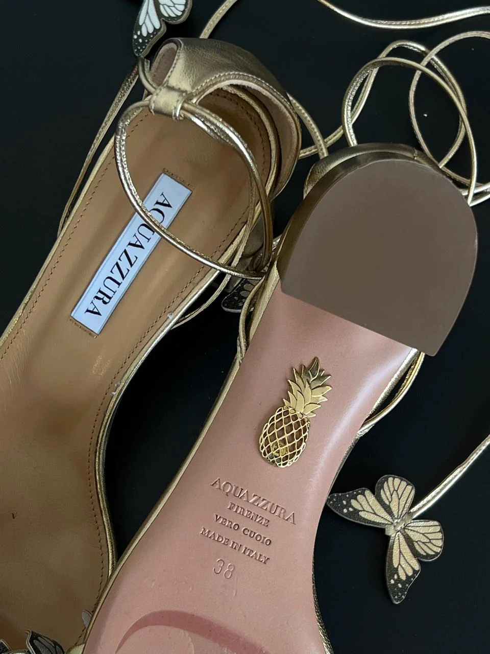 Aquazzura Papillon Sandal 50 - Image 11