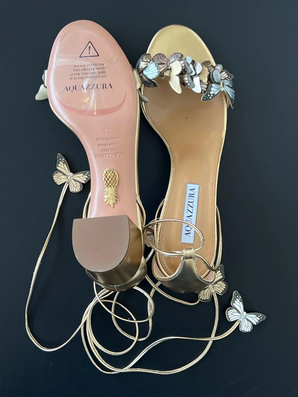 Aquazzura Papillon Sandal 50 - Image 3