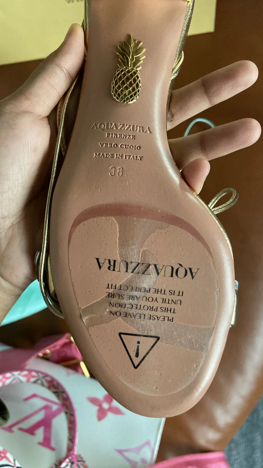 Aquazzura Papillon Sandal 50 - Image 9