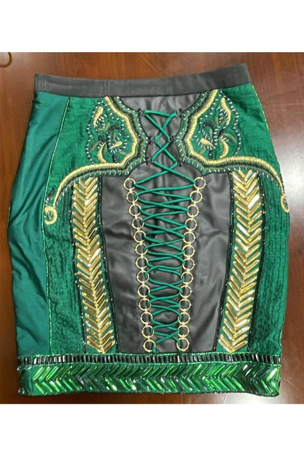 Archana Kotchar Green co-ord set - Image 3