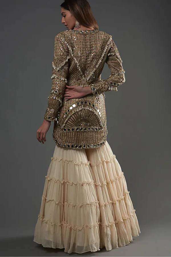 Arpita Mehta Jacket & Skirt Set - Image 2