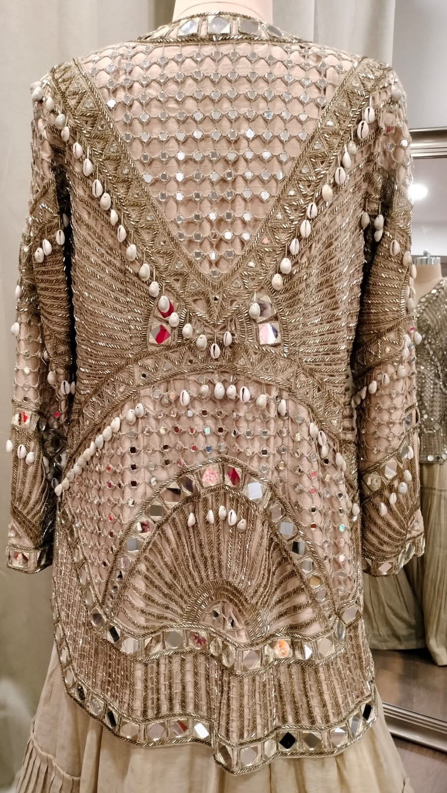 Arpita Mehta Jacket & Skirt Set - Image 5