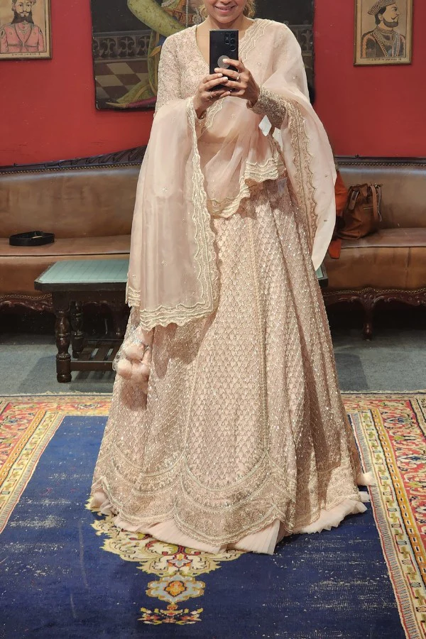 ASIANA COUTOURE PEARL LEHENGA SET