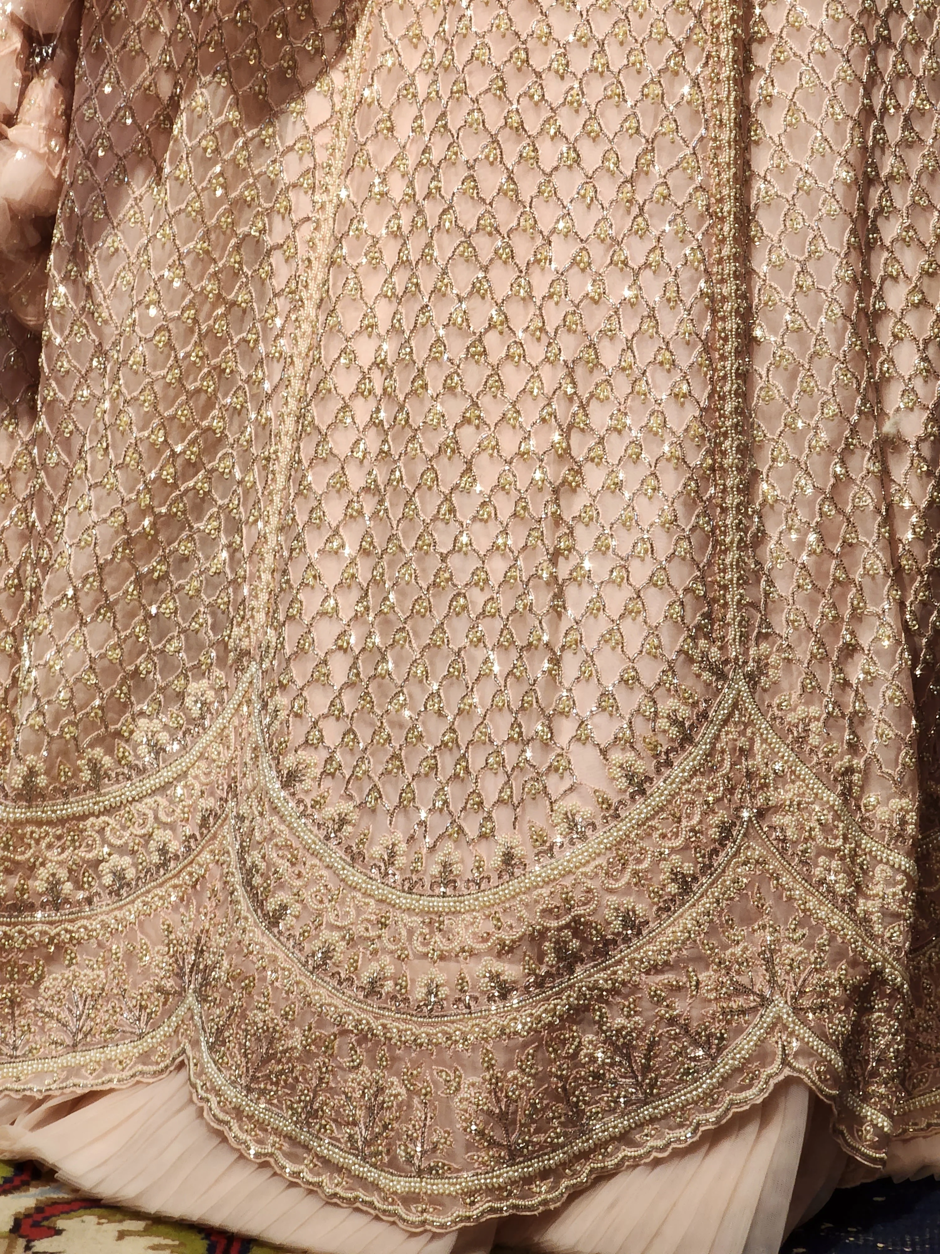 ASIANA COUTOURE PEARL LEHENGA SET - Image 3