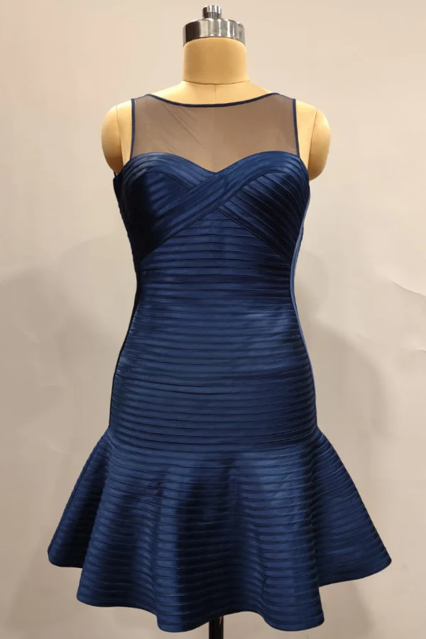 BCBG maxazria Blue Dress