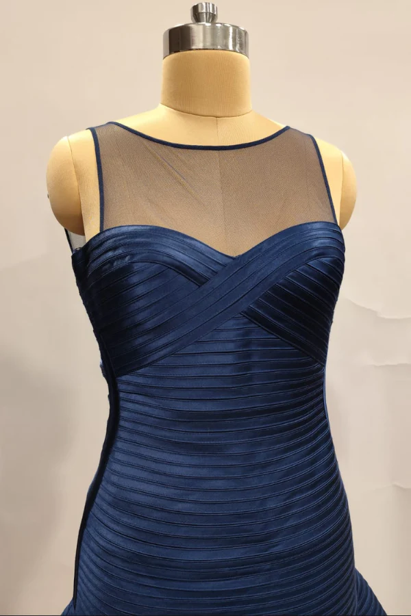 BCBG maxazria Blue Dress - Image 2