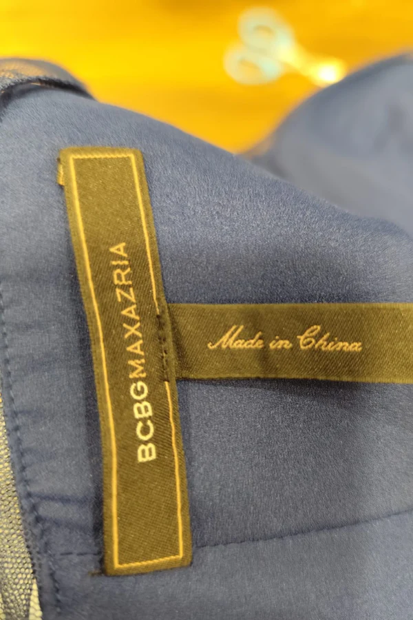 BCBG maxazria Blue Dress - Image 4