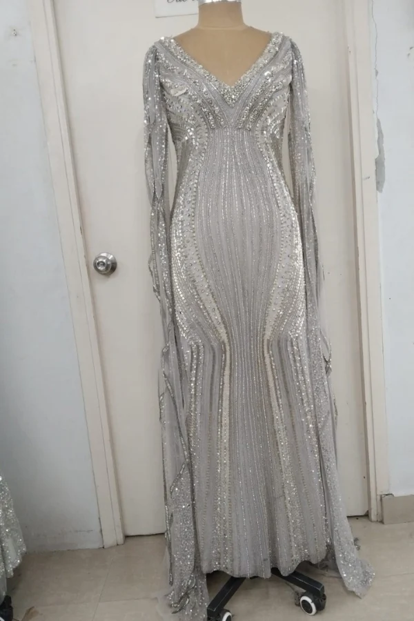Bhawna Rao Silver gown - Image 2
