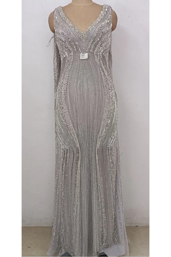 Bhawna Rao Silver gown - Image 3